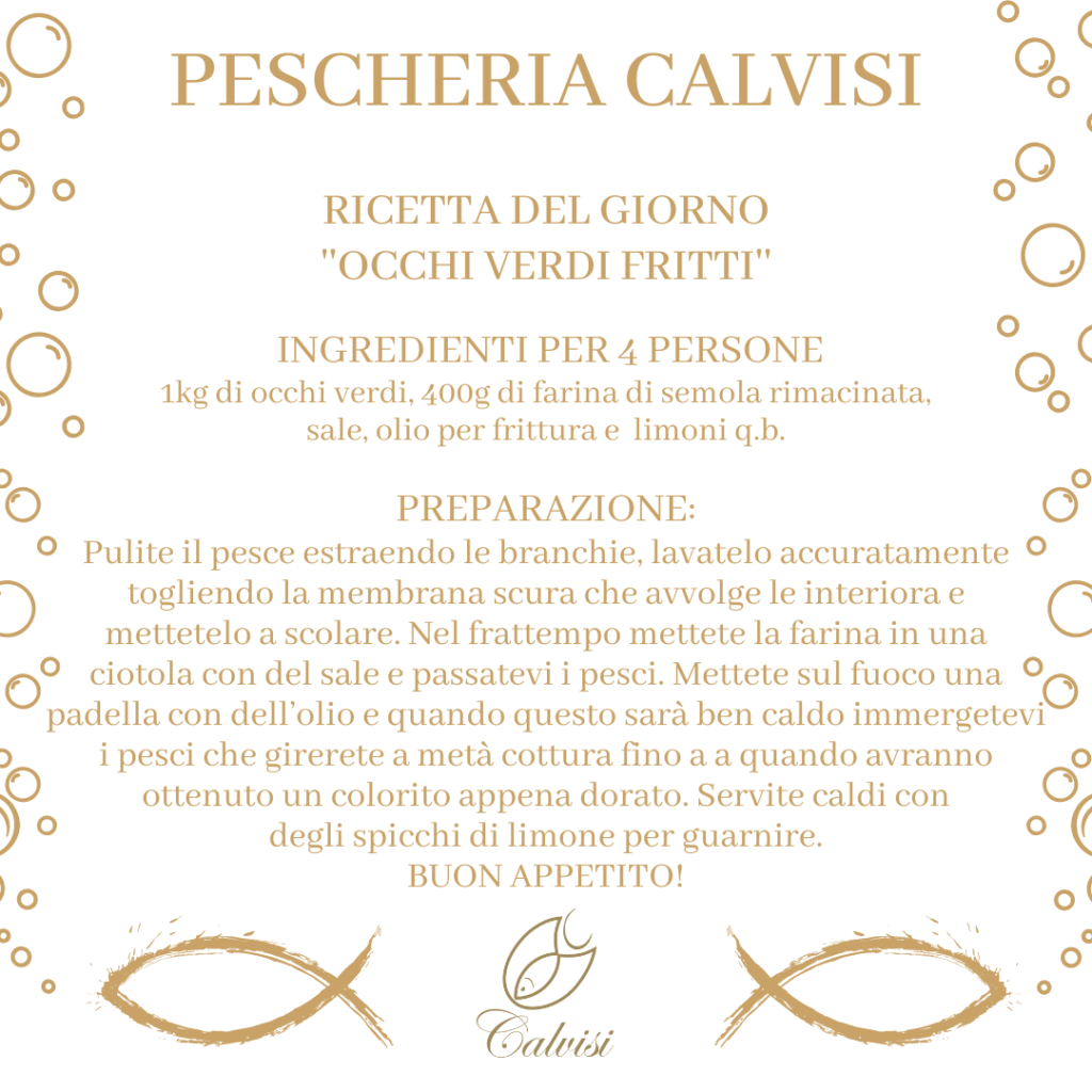 ricetta calvisi